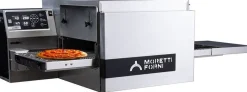MORETTI Gas Durchlauf-Pizzaofen T64G, 406mm Bandbreite