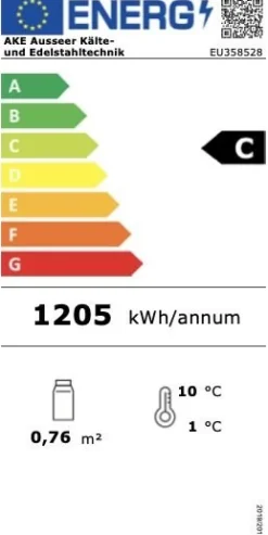NordCap AKE Aufsatzkühlvitrine AKV-S 147-KL