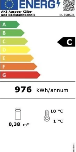 NordCap AKE Aufsatzkühlvitrine AKV-S 116-KL BSR