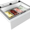 NORDCAP Auftisch-Eisvitrine MINI CREAM 4V LED WEISS