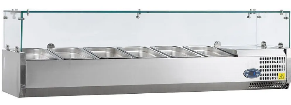 NordCap COOL-LINE Kühlaufsatz PA 13-150 für 6x GN 1/3