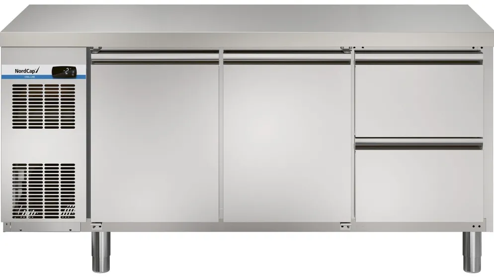 NordCap COOL-LINE Kühltisch (3 Abteile) KT-CL 1695 2T 2Z