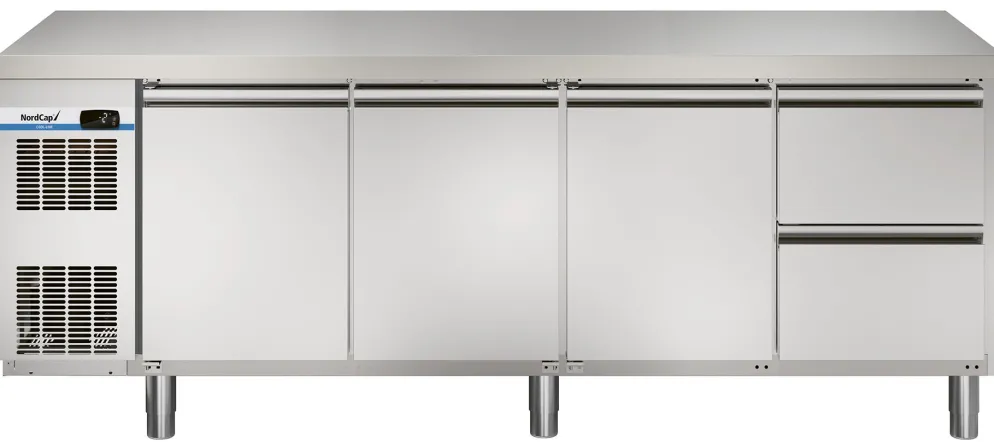 NordCap COOL-LINE Kühltisch (4 Abteile) KT-CL 2149 3T 2Z