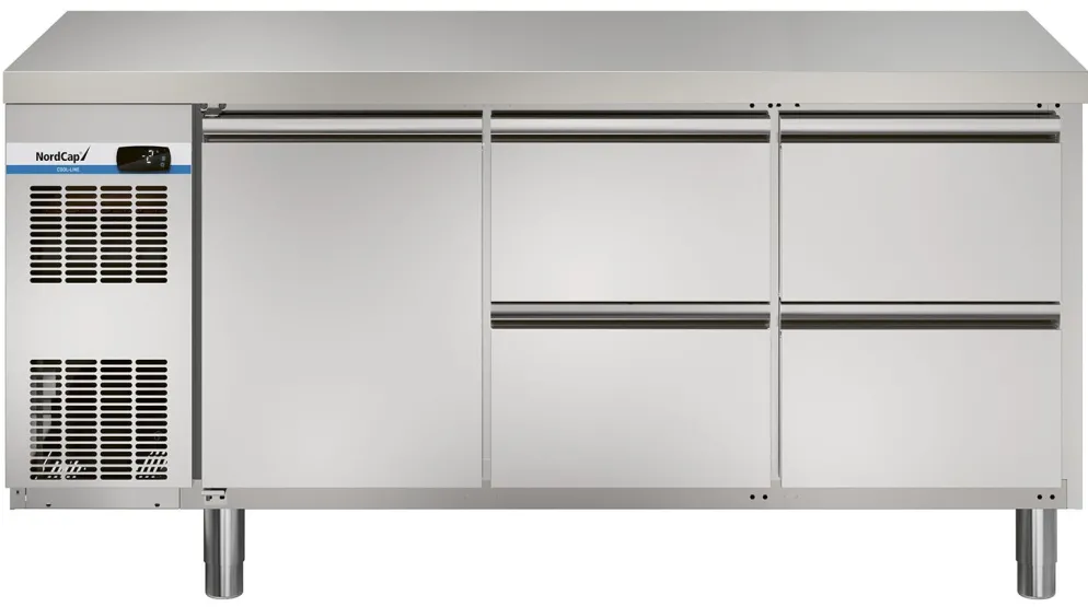 NordCap COOL-LINE Kühltisch (3 Abteile) KT-CL 1695 1T 4Z