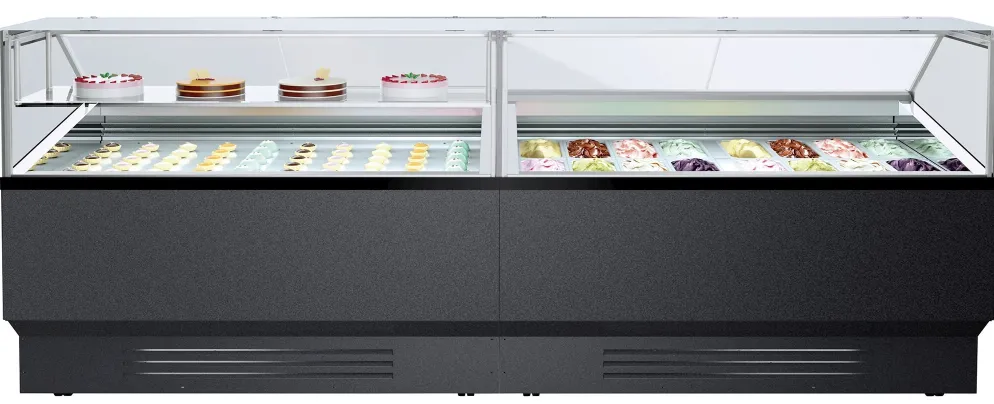 NordCap COOL-LINE Speiseeisvitrine Rimini 16 G