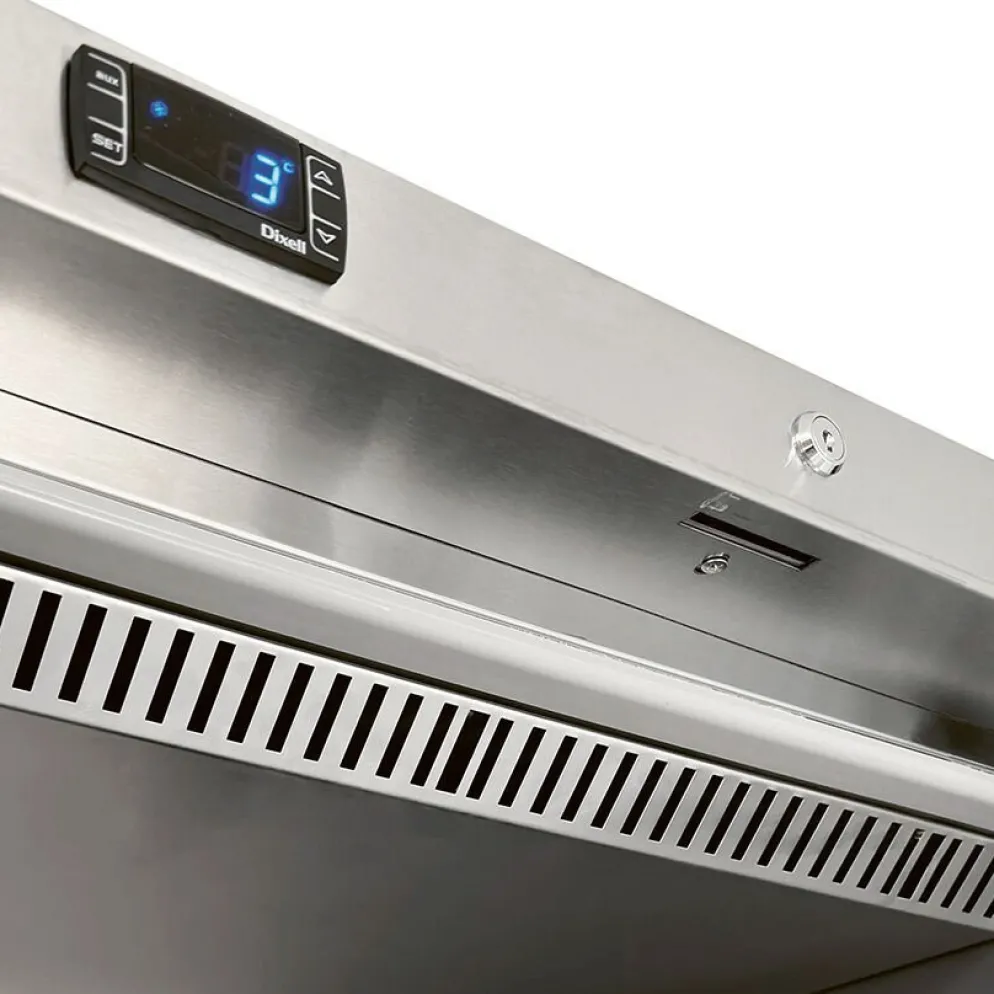 NordCap COOL-LINE Umluft-Gewerbekühlschrank UKS 620 CHR