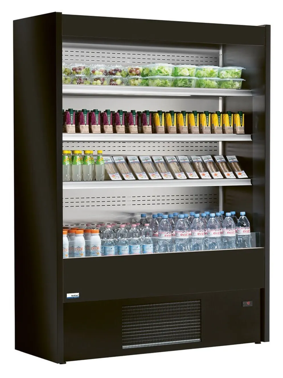 NordCap COOL-LINE Wandkühlregal OLIMPO-O 200 inkl. Nachtrollo