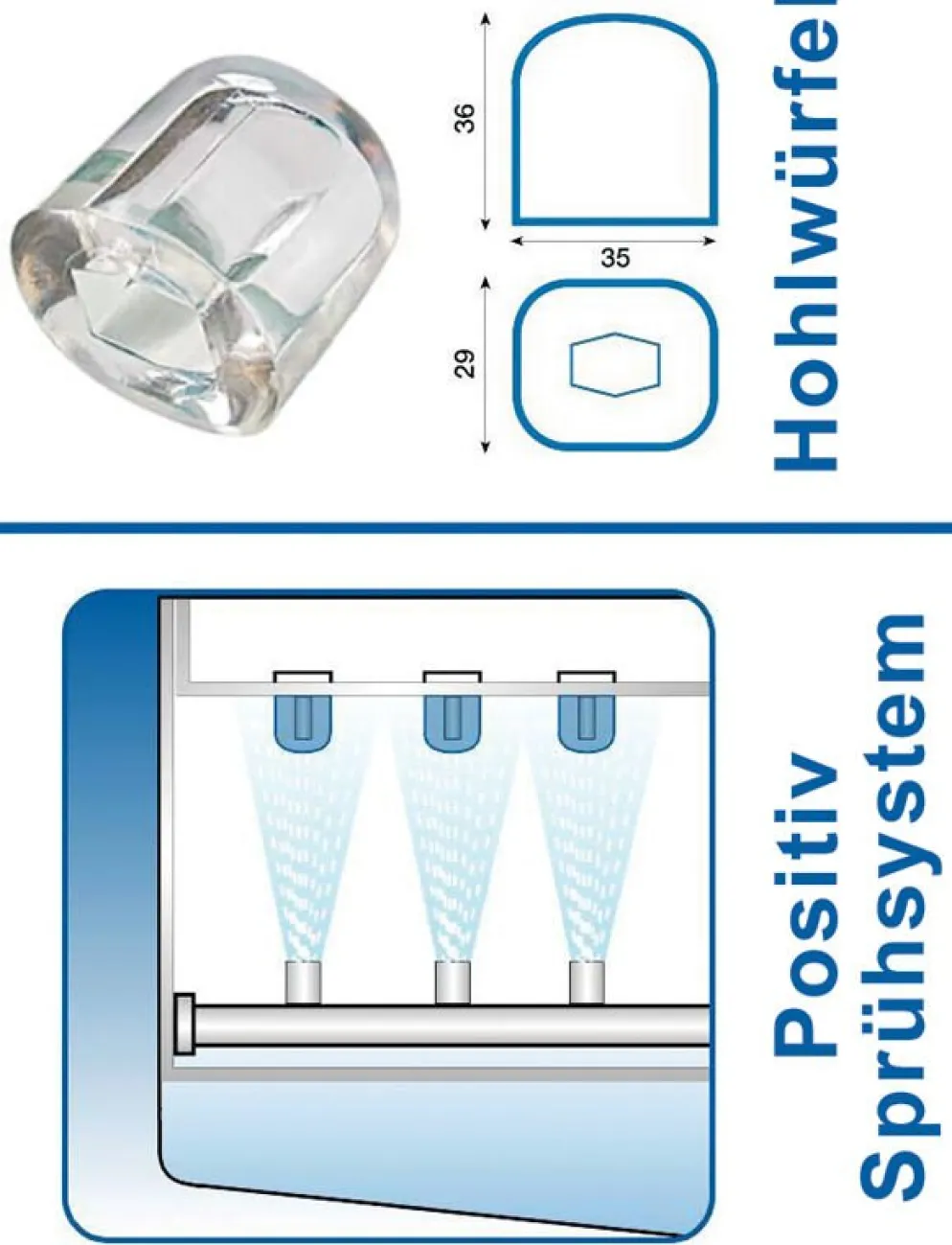 NORDCAP Eiswürfelbereiter SDH 50 W