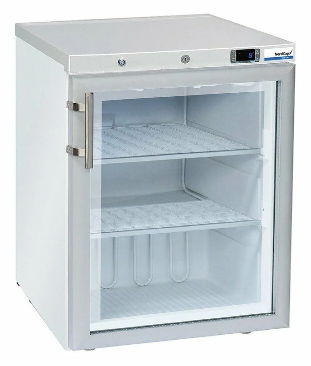 NordCap Gewerbetiefkühlschrank RNG 200 GL, weiß, 598x679x838mm