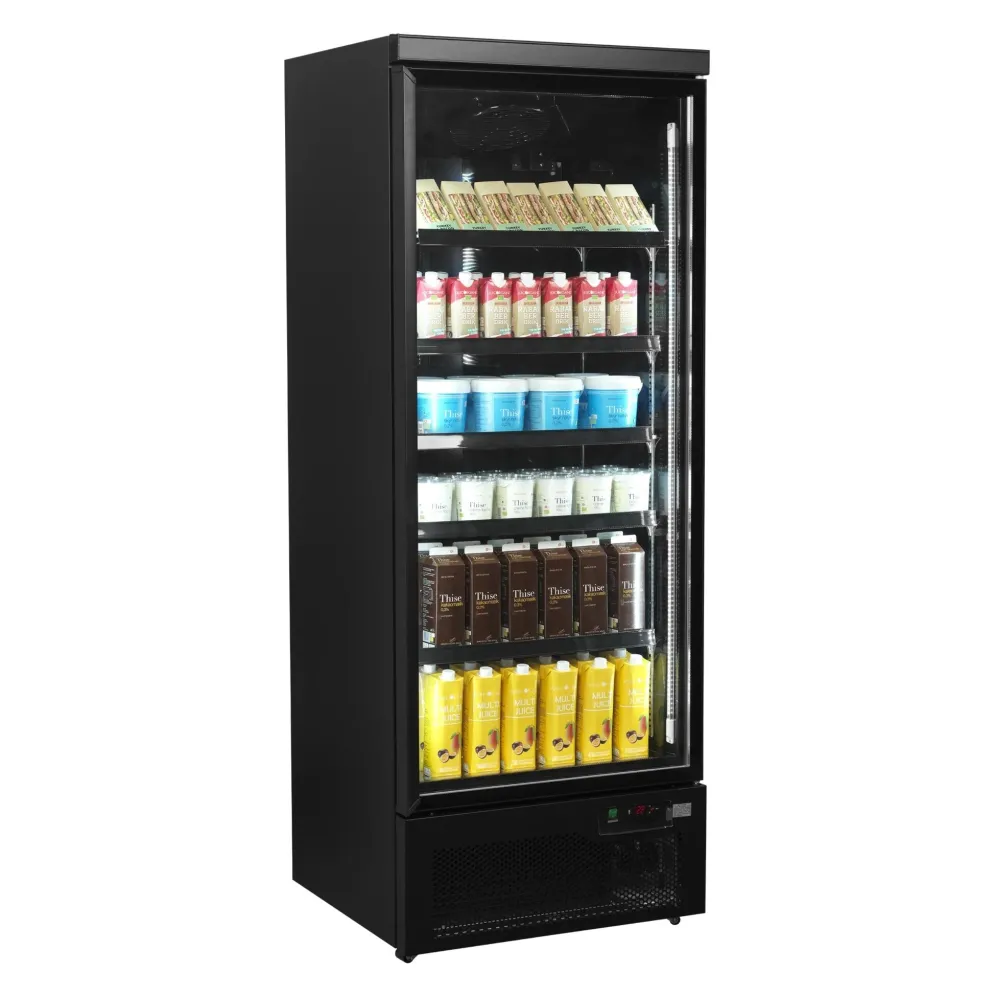 NORDCAP Glastürkühlschrank ATOM MAXI KS 1T-BB