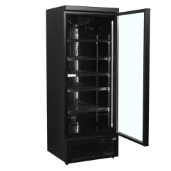 NORDCAP Glastürkühlschrank ATOM MAXI KS 1T-BB