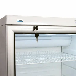 NordCap Glastür-Kühlschrank CD 350-2, 350L, 600x600x1730mm