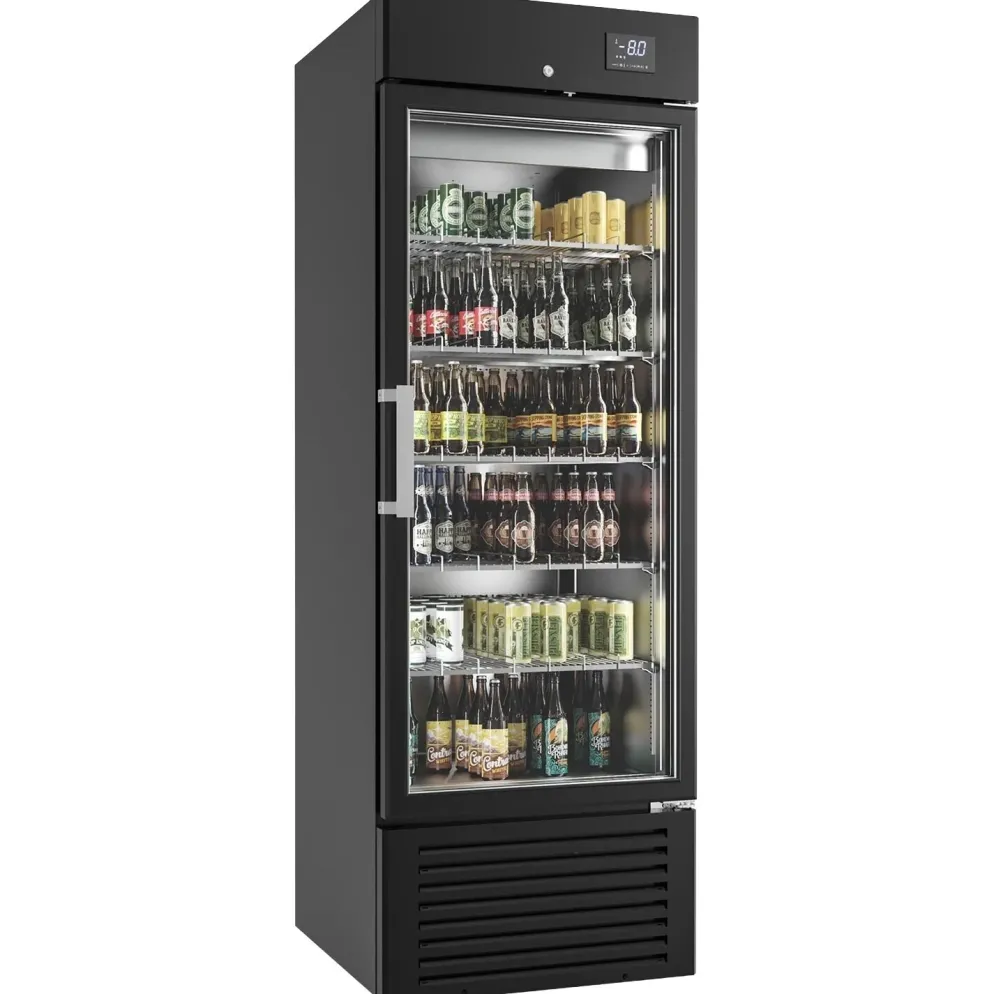 NordCap Glastürkühlschrank KU 501-B