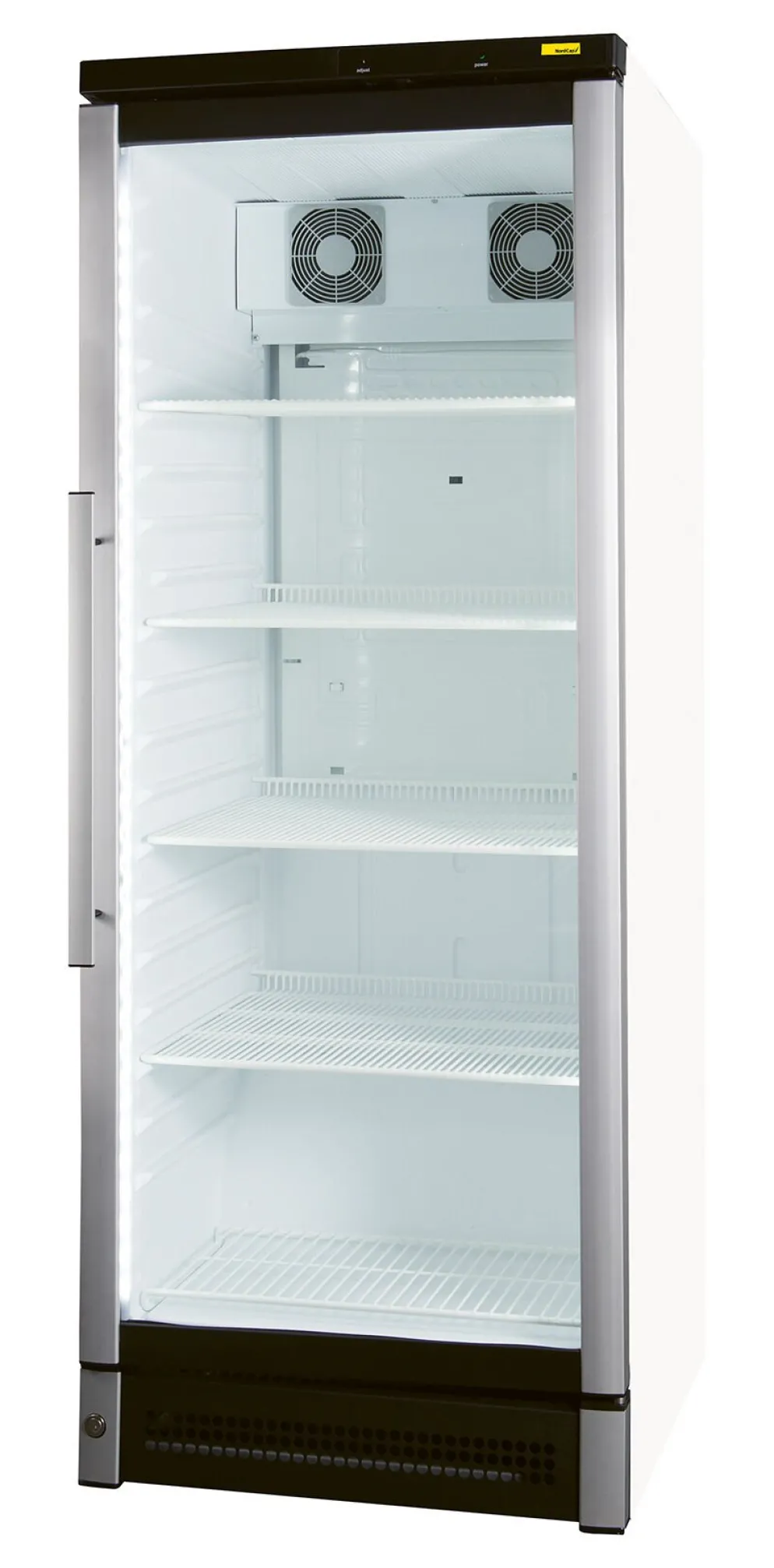 NORDCAP Glastürkühlschrank M 150, 281L