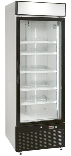 NORDCAP Glastürtiefkühlschrank TKU 440 G-LED