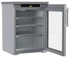 NordCap Glastür Umluft-Gewerbekühlschrank UKU 150-G, 127 Liter