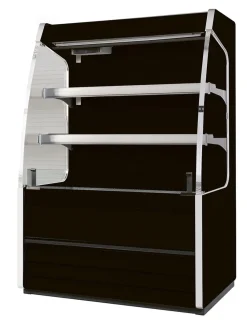 NORDCAP Impuls-Wandkühlregal MERCURY 135 H 1424 M1 BLACK