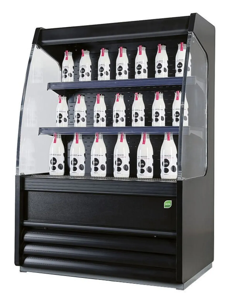 NORDCAP Impuls-Wandkühlregal MERCURY W 135 H 1424 M1
