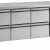 NordCap Kühltisch KTM3, 6 Schubladen 1/2GN, 1795x700x860mm
