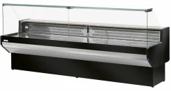 NordCap Kühltheke PATAGONIA 200 ST BLACK, statische Kühlung, 2000x910x1290mm