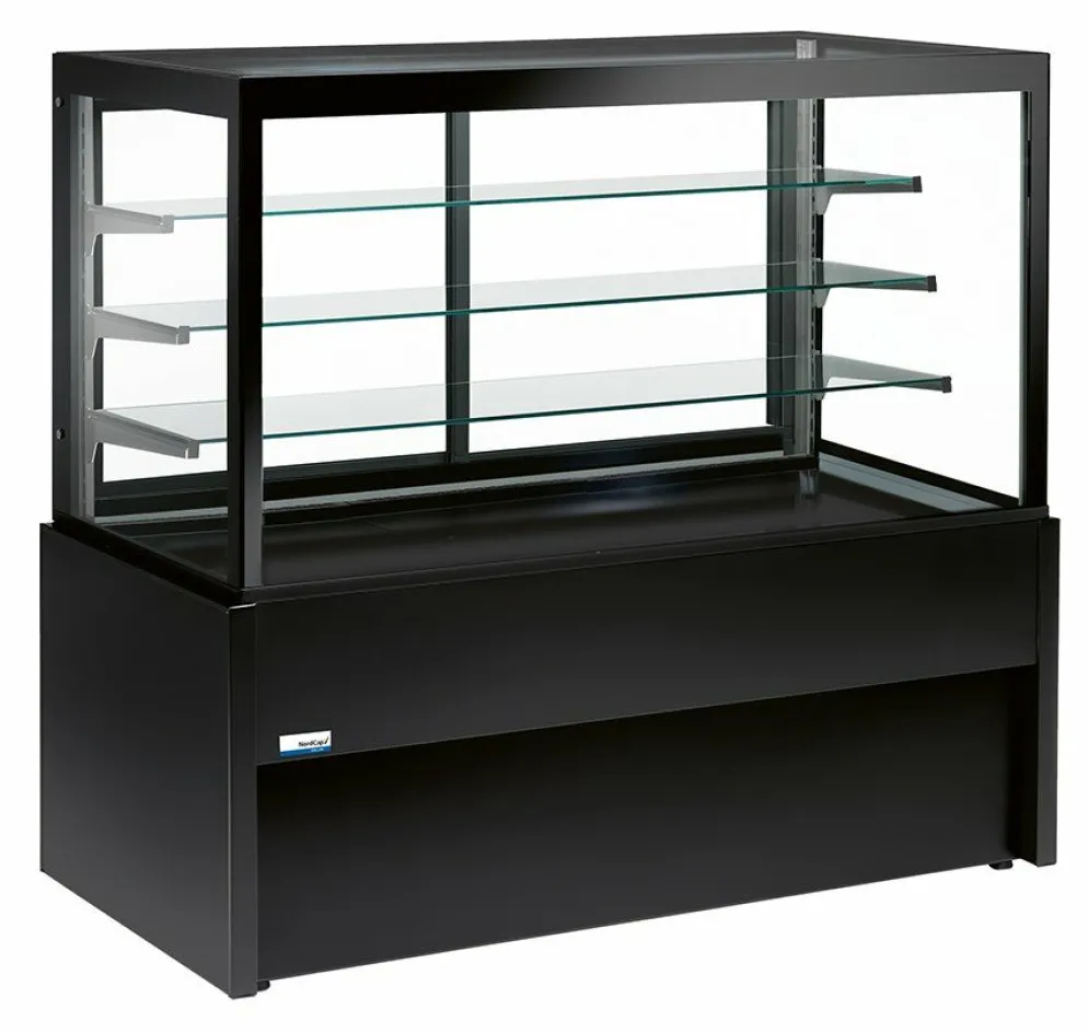 NordCap Panorama-Kühlvitrine KRISTALL 150 UM