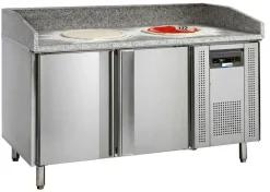 NordCap Pizzatisch PT1200 für EN 600x400mm, 2 Türen
