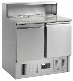 NordCap Pizzatisch PT 9 mit Granit, 5x GN 1/6