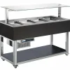 NordCap Salatbar ESSENCE 4 x GN 1/1, mit feststehender Glasabdeckung