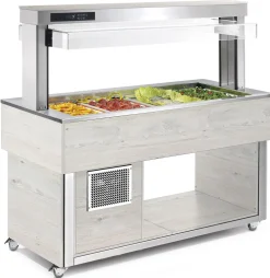 NORDCAP Salatbar TR-GREEN 3/1 fpr 3x 1/1GN