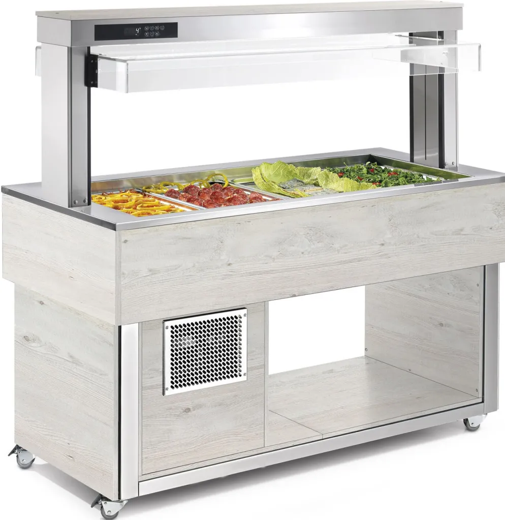 NORDCAP Salatbar TR-GREEN 3/1 fpr 3x 1/1GN