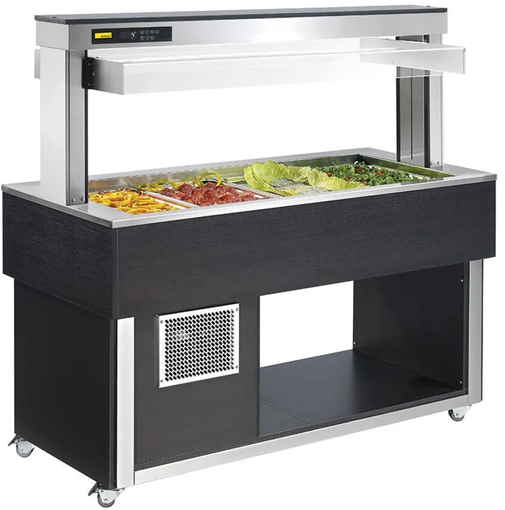 NORDCAP Salatbar TR-GREEN 3/1 fpr 3x 1/1GN