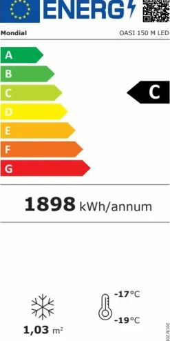 NordCap Tiefkühltruhe OASI 150-W LED, 551 Liter