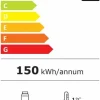 NordCap Umluft-Gewerbekühlschrank UKU 150 TI, 124 Liter