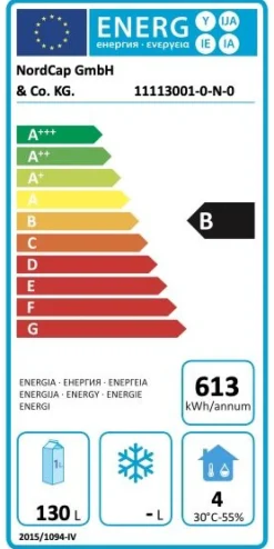 NORDCAP Unterbaukühltisch UKT 2ZG