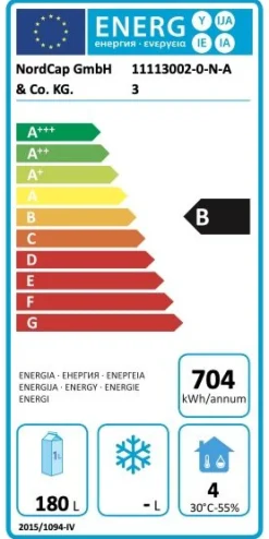 NORDCAP Unterbaukühltisch UKT 2ZG 2ZK