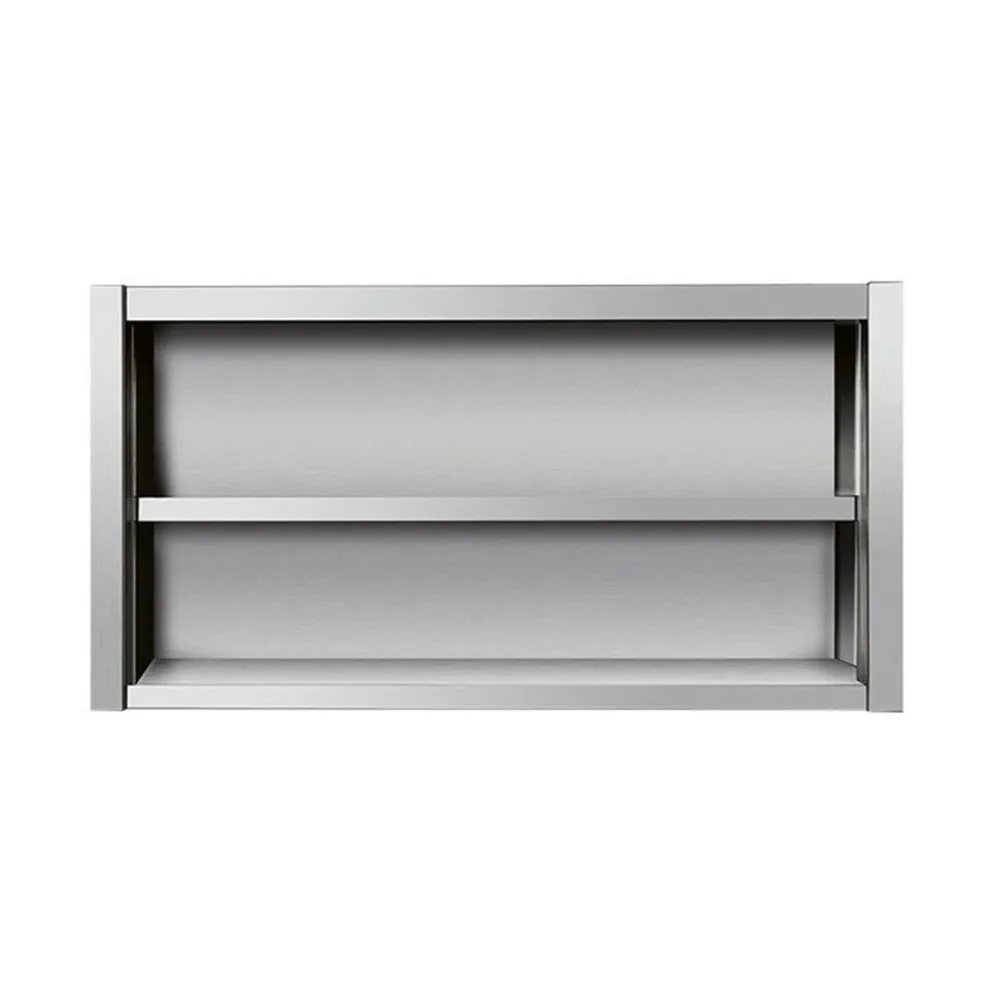Offener Wandhängeschrank mit Zwischenboden, Breite 1800 mm