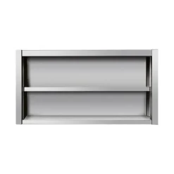 Offener Wandhängeschrank mit Zwischenboden, Breite 800 mm