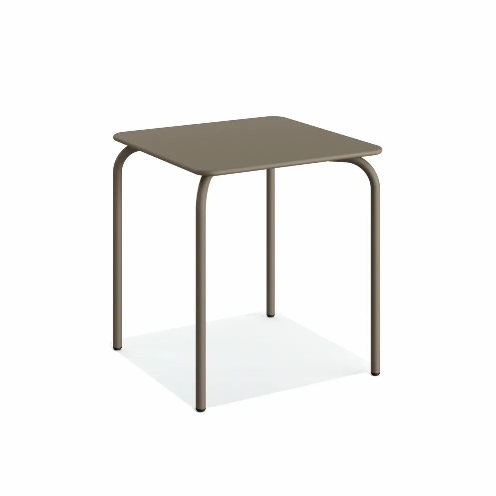 Olly Terrassentisch quadratisch Cappuccino