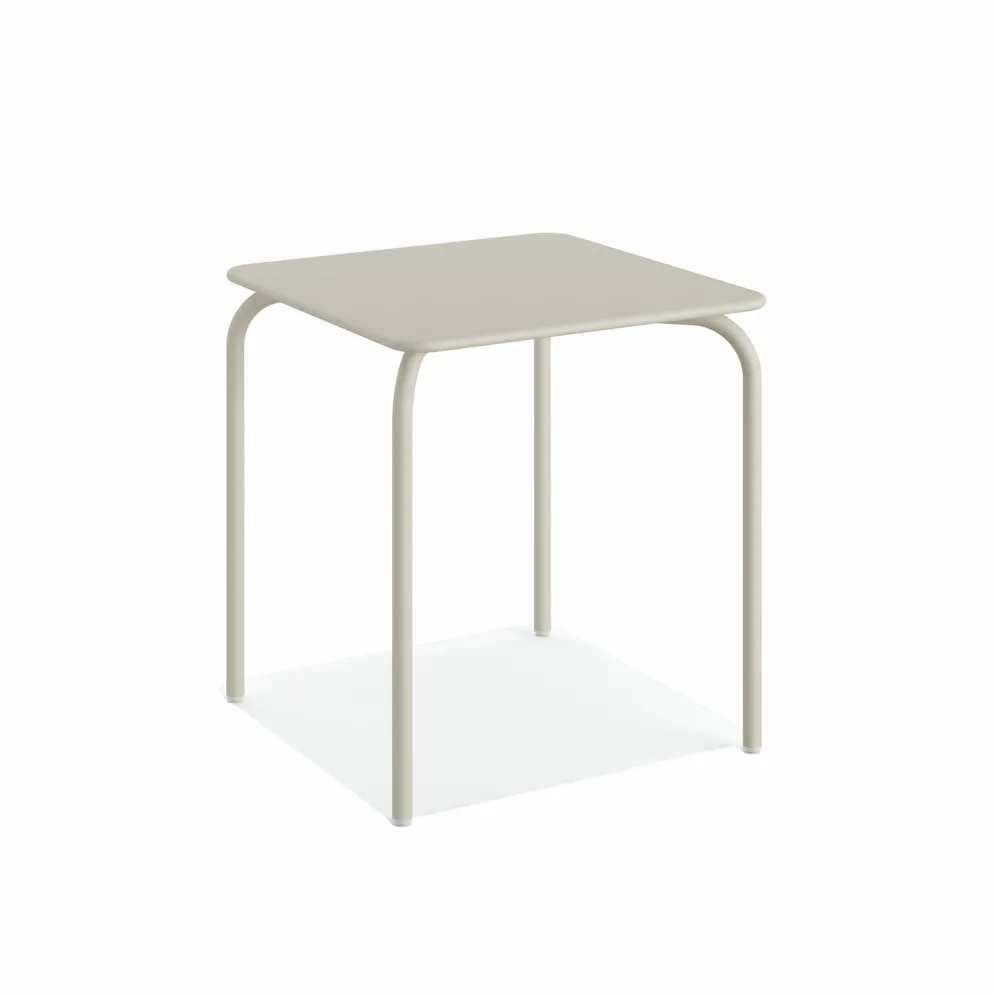 Olly Terrassentisch quadratisch Beige