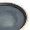 Olympia Canvas flacher runder Teller granit-blau Ø-18cm (6 Stück)