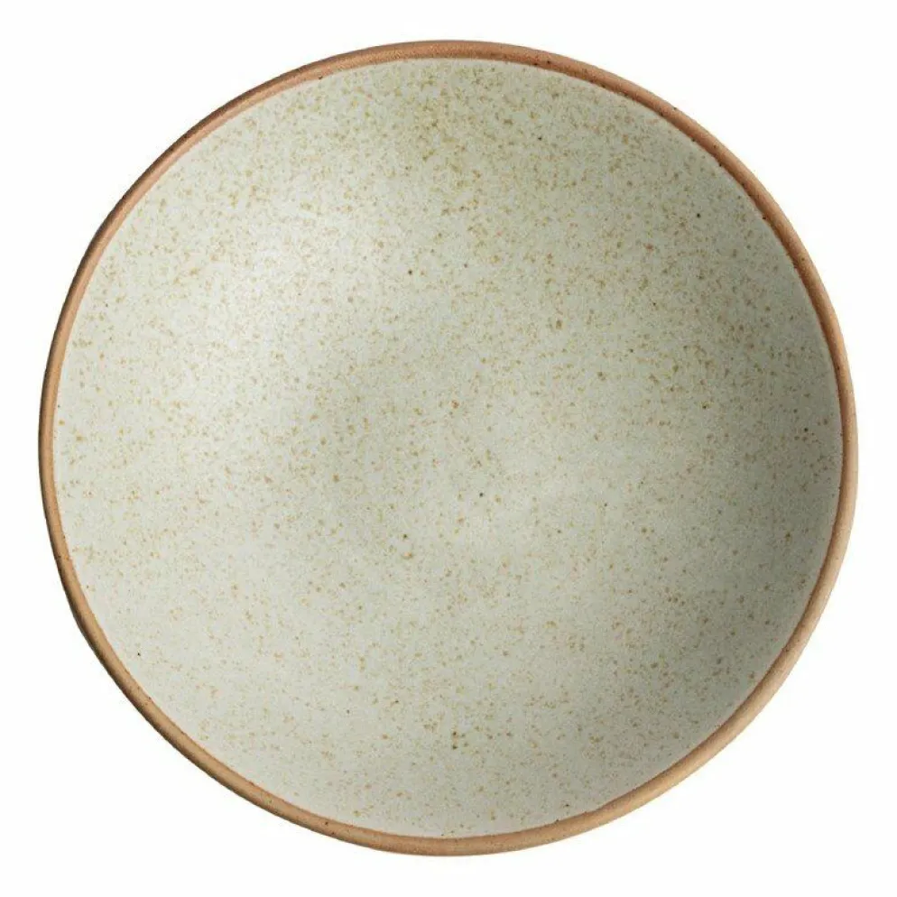 Olympia Canvas flache Schale Weizen Ø-20cm (6 Stück)