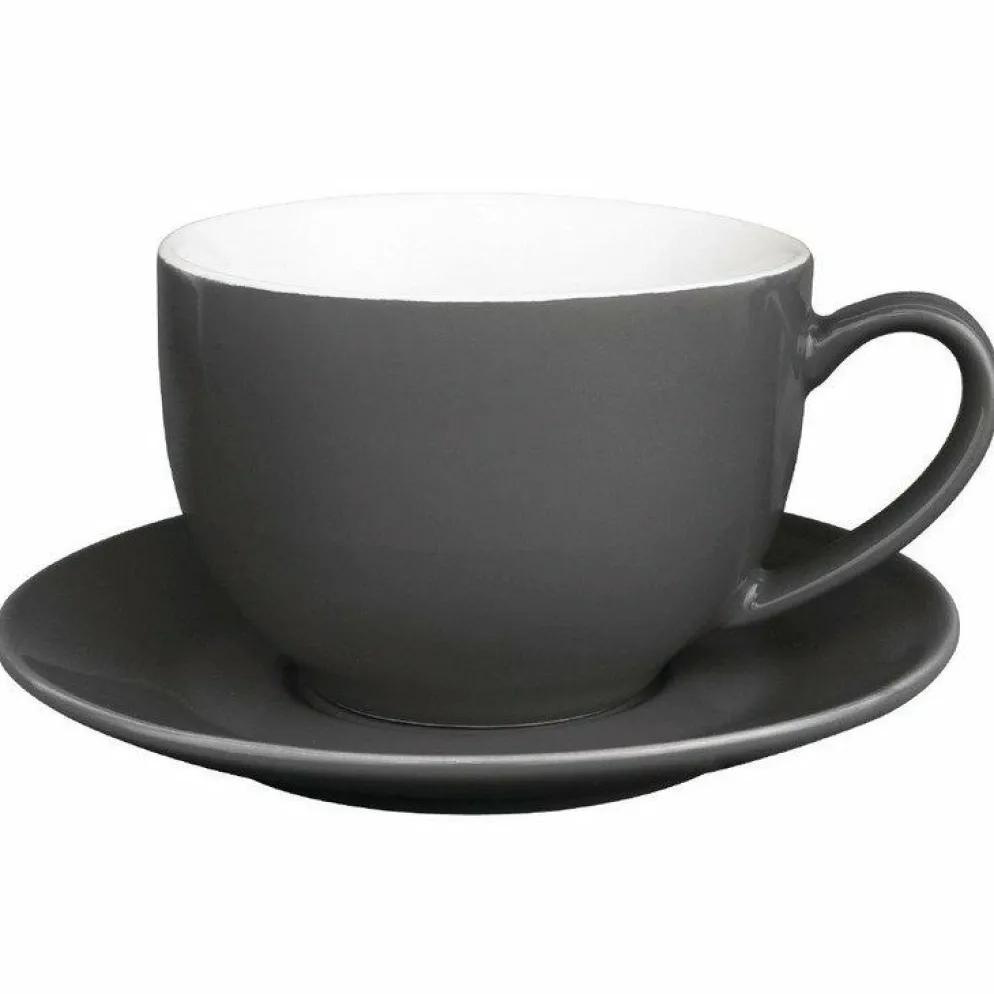 Olympia Cappuccinotasse grau 34cl (12 Stück)