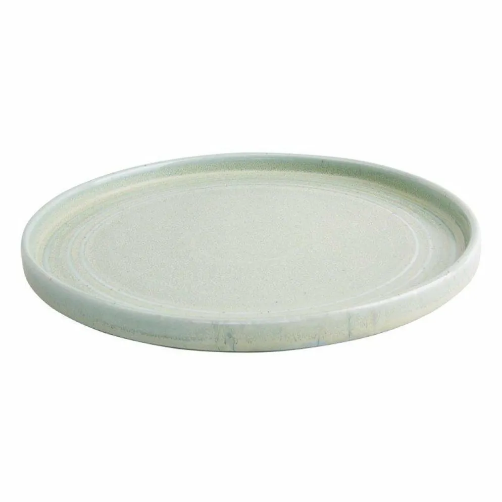 Olympia Cavolo Flacher runder Teller pastellgrün Ø-27cm (4 Stück)