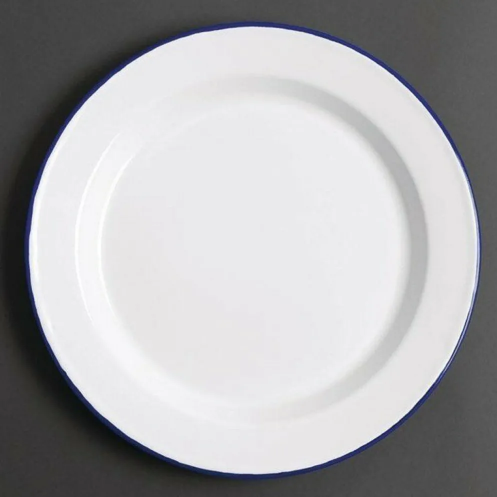 Olympia Emaille Teller 24,5cm (6 Stück)