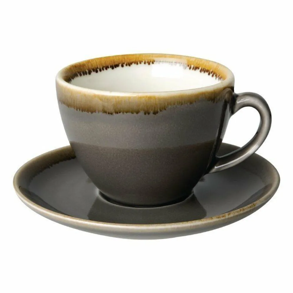 Olympia Kiln Cappuccinotassen Rauch 23cl (6 Stück)
