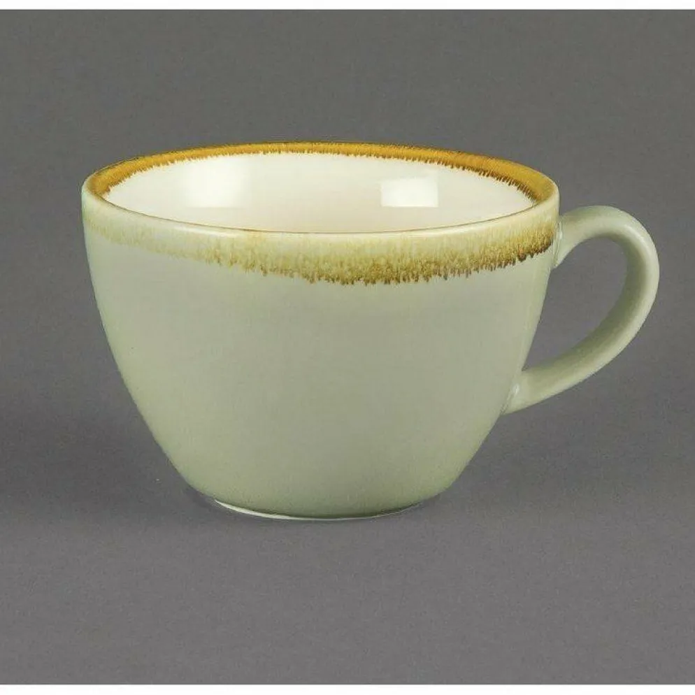 Olympia Kiln Cappuccino Tasse Moos 340ml (6 Stück)