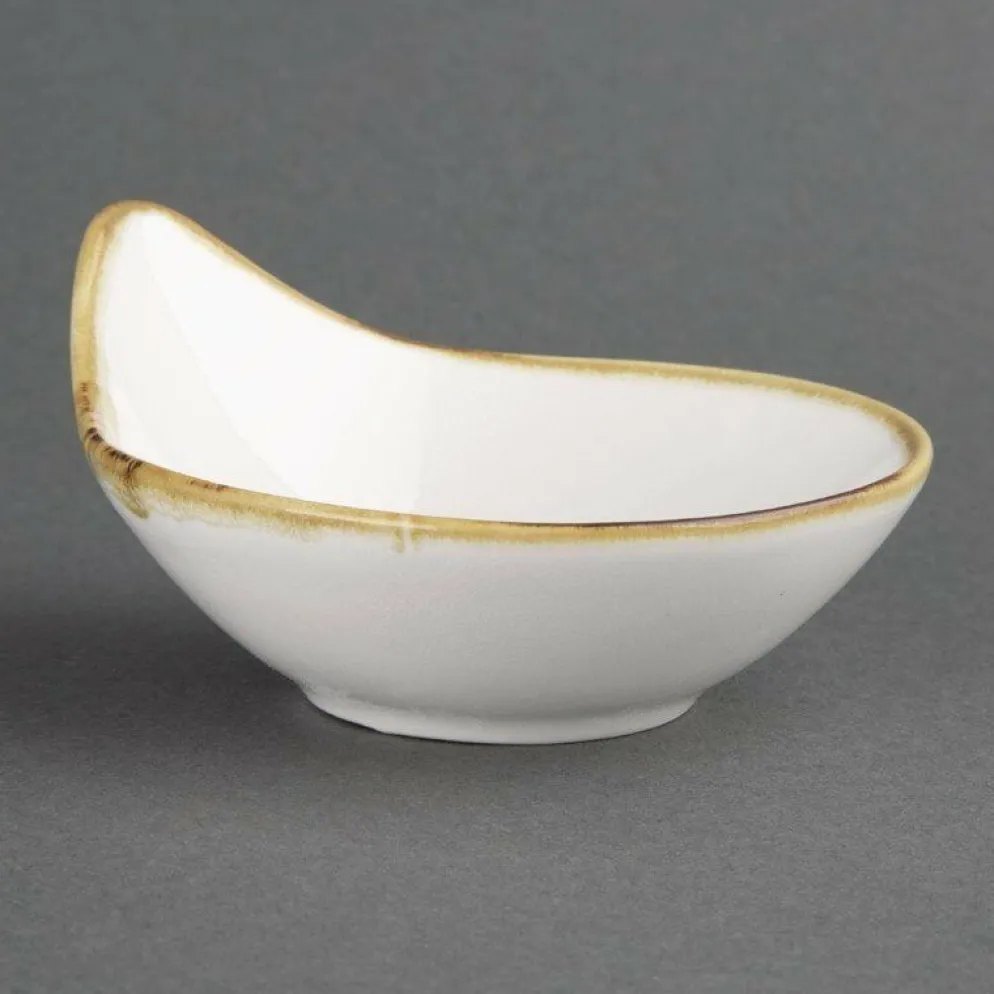 Olympia Kiln Dipschälchen Kreideweiß 10cm 7cl (12 Stück)