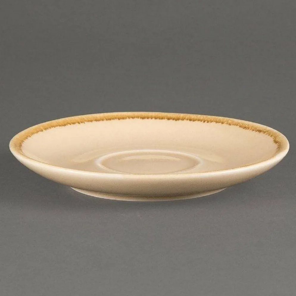 Olympia Kiln Espresso Untertasse sandstein 11,5cm (6 Stück)