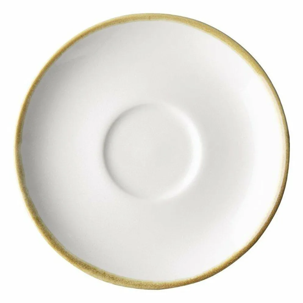 Olympia Kiln Untertassen Kreideweiß Ø-14cm (6 Stück)