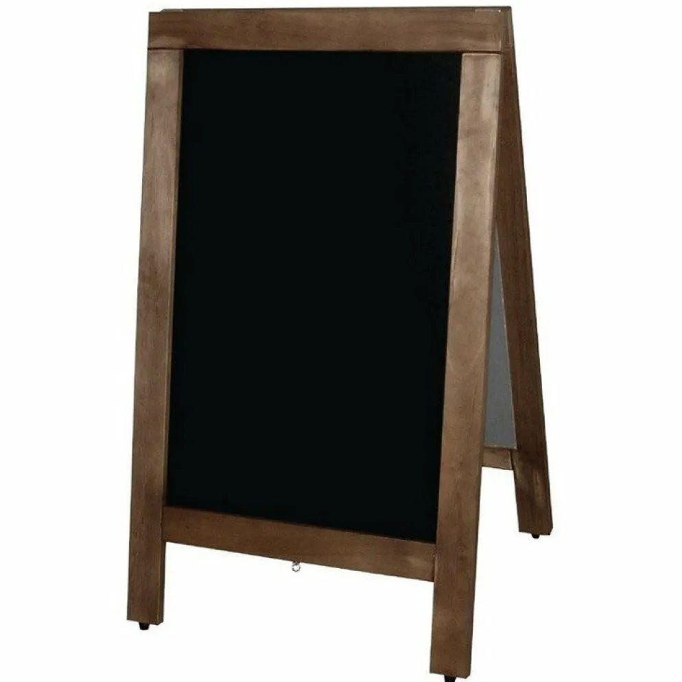 Olympia Kundenstopper Straßentafel Holz, Schreibfläche: 62 x 40cm